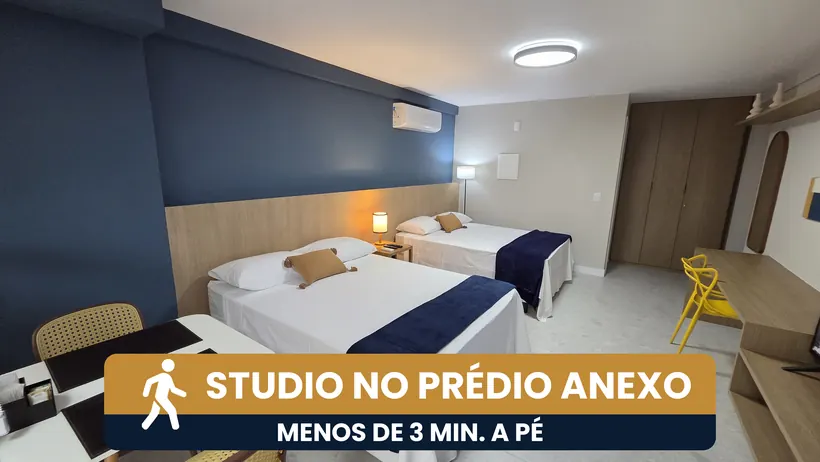 Studio Icaraí — duas camas de casal