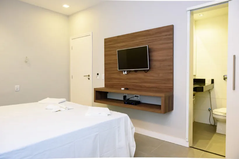 Suíte do Icaraí Suítes, hotel em Icaraí para viagem a trabalho